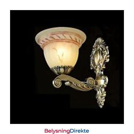 Vegglamper I Bronse Europeisk Retroklassiker