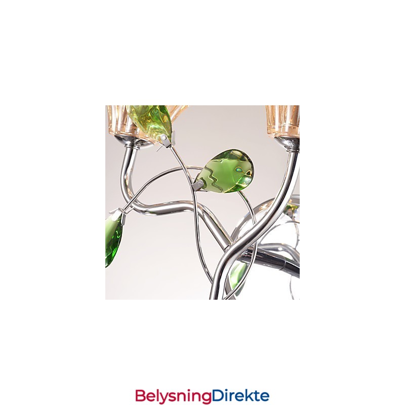 Vegglampetter Baderomsbelysning Stearinlys Vegglamper Krystall Moderne Samtids Metall