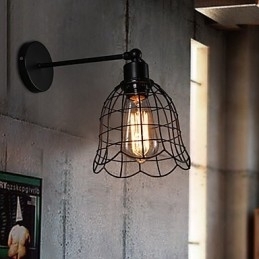 Industriell Vindlampe Med Ett Hode, Kontraktsfestet Europeisk Type, Smijernslampe