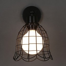 Industriell Vindlampe Med Ett Hode, Kontraktsfestet Europeisk Type, Smijernslampe
