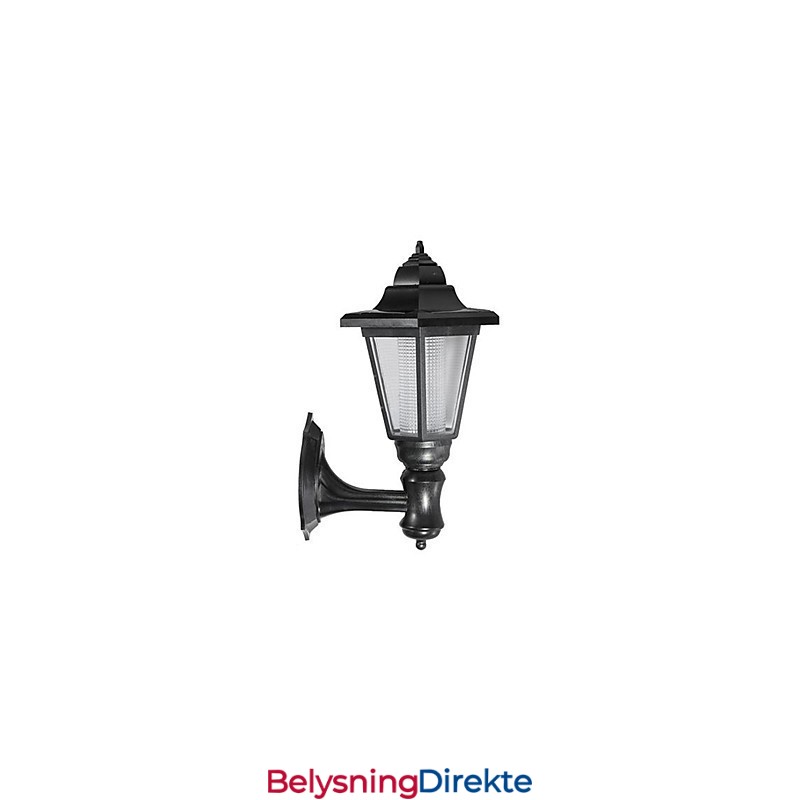 Solcelledrevet Utendørs Hagesti Sikkerhet Vegglampe Landskapslampe