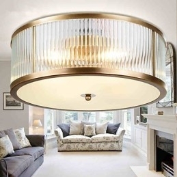 Tradisjonell Klassisk Rustikk Hytte Messing Metall Innfelt