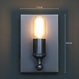 Kontraktert Og Kreativ Landlig Industriell Vind Restaurerende Gamle Måter Edison Vegglampe