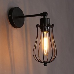 Kreativ Personlighet Dekorativ Smijern Retro Grapefruktvegglampe
