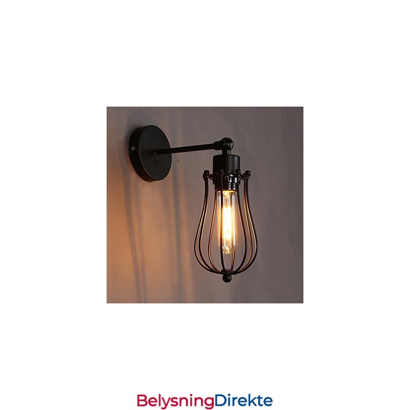 Kreativ Personlighet Dekorativ Smijern Retro Grapefruktvegglampe