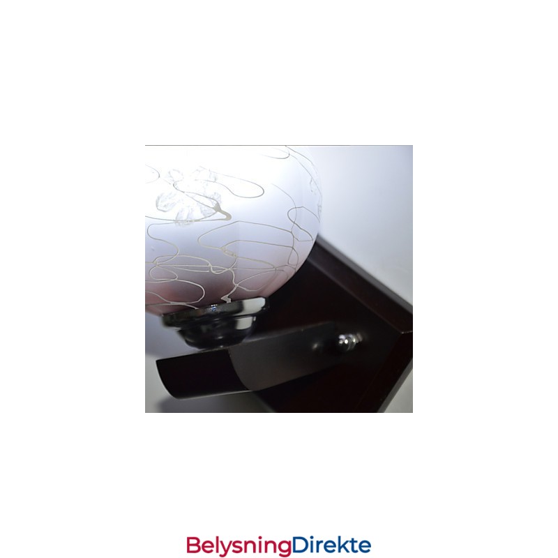 Kreativ Vegglampe I Massivt Tre Til Soverommet, Hodet På Sengen