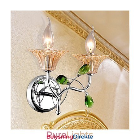 Europeisk Stil Kreative Moderne Og Kontrakterte Krystallvegglampelys