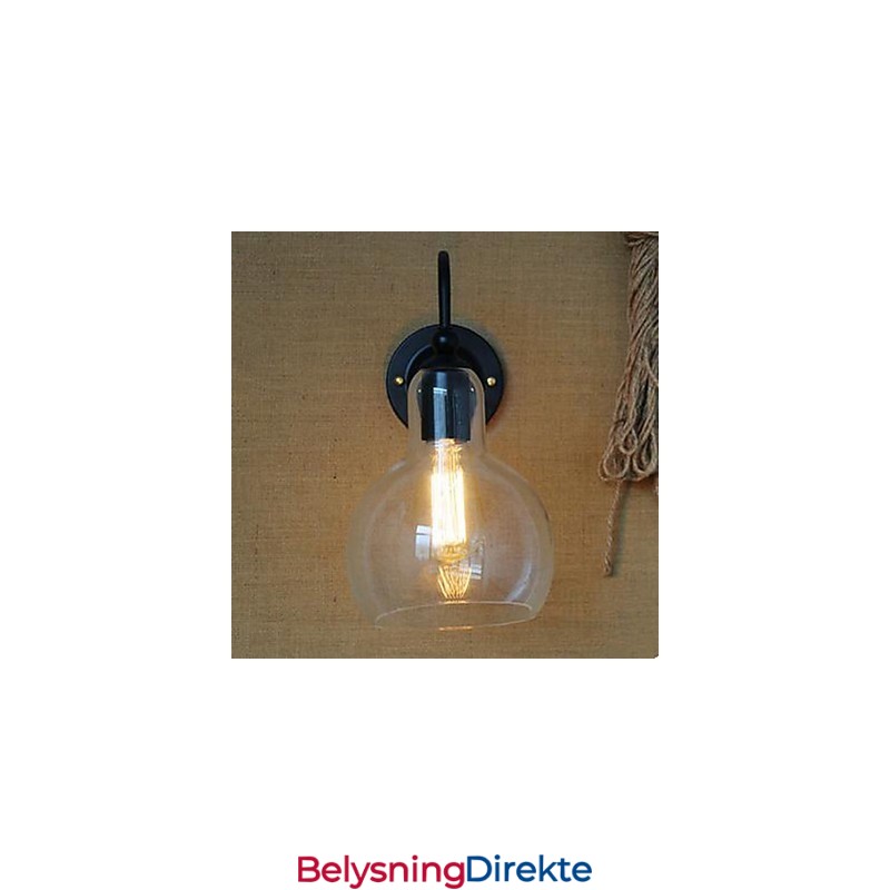 Moderne Restaurantpynt Vegglampe Smijernsglass