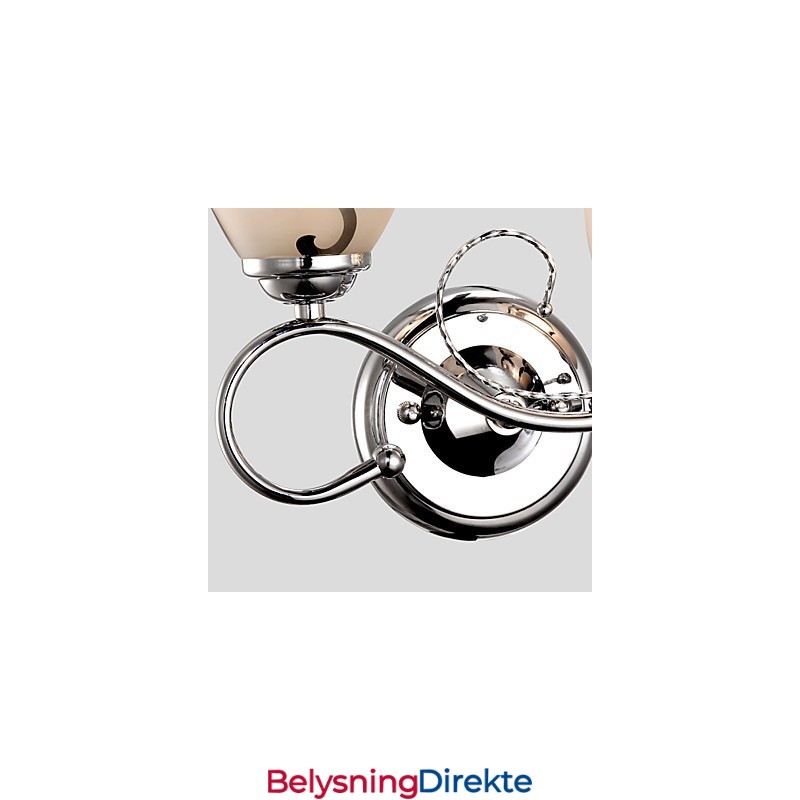 Vegglampe Krystall Moderne Samtids Metall