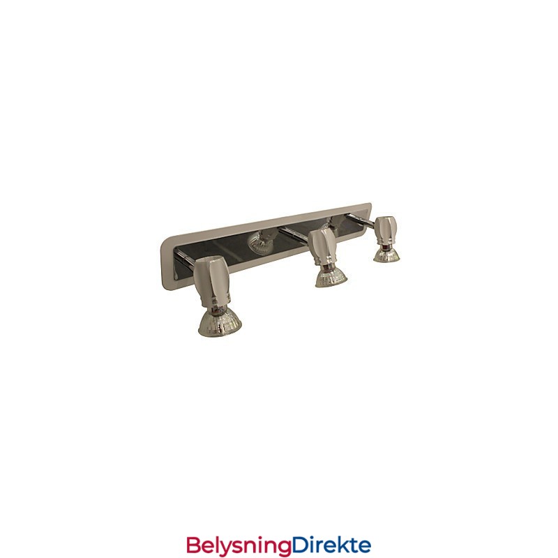 Moderne Kromvegglamper Baderomslamper Med 3 Lys