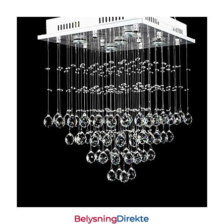 Moderne Samtidskunst Krystall Galvanisert Innfelt Montering