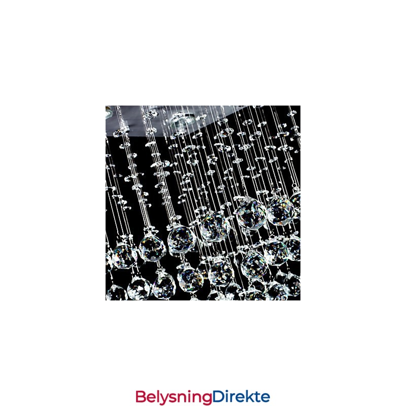 Moderne Samtidskunst Krystall Galvanisert Innfelt Montering