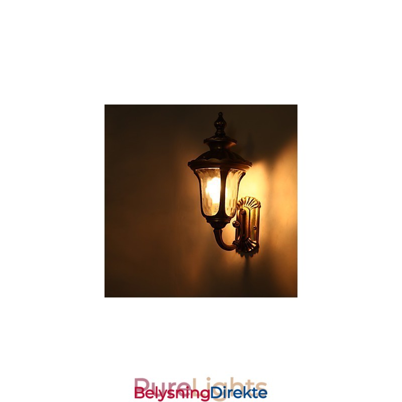 Hagevilla Høykvalitetslampe Arkaisk Kreativ Vintage Vegglampe