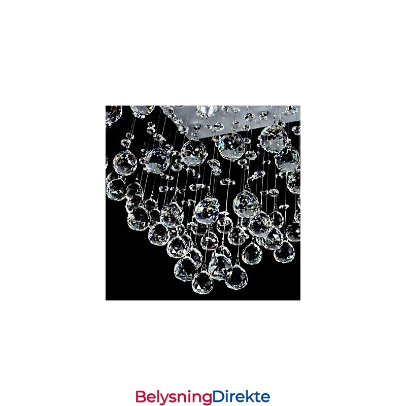 Moderne Samtidskunst Krystall Galvanisert Innfelt Montering