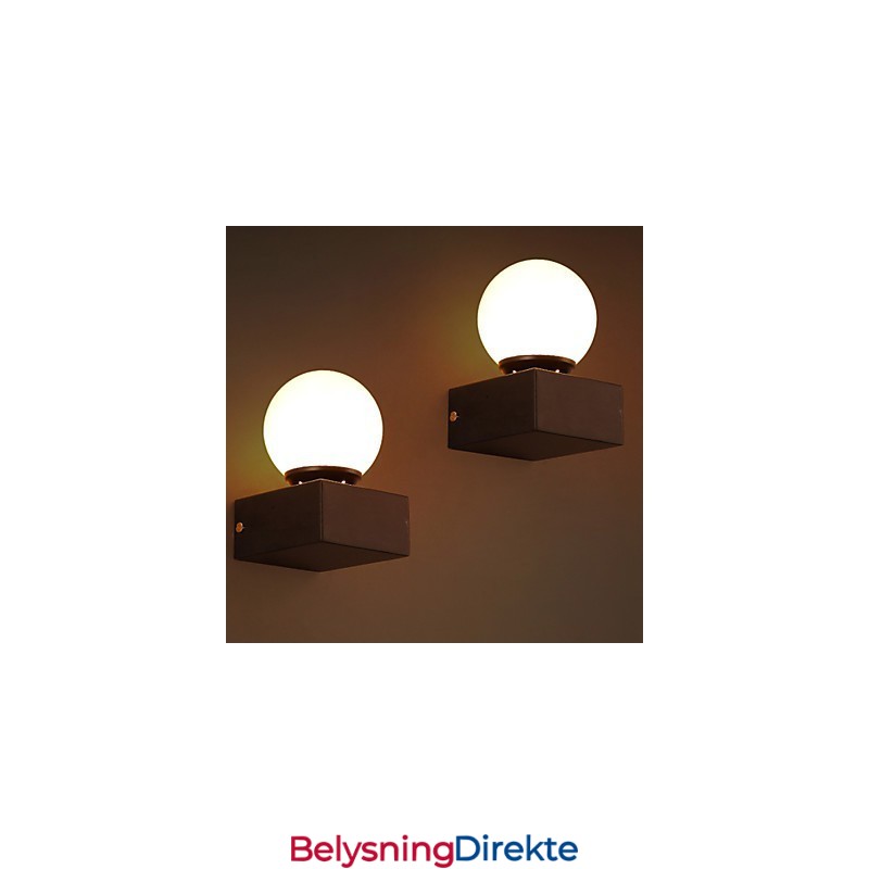 Ball Loft Kreativ Vegglampe Smijerns Vegglampe Gjenoppretter Gamle Måter Lys