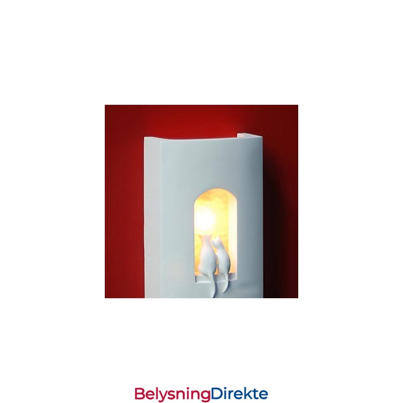 Mote Varm Barnerom Hengelampe Kreativ Kitty Gips Vegglampe Lys