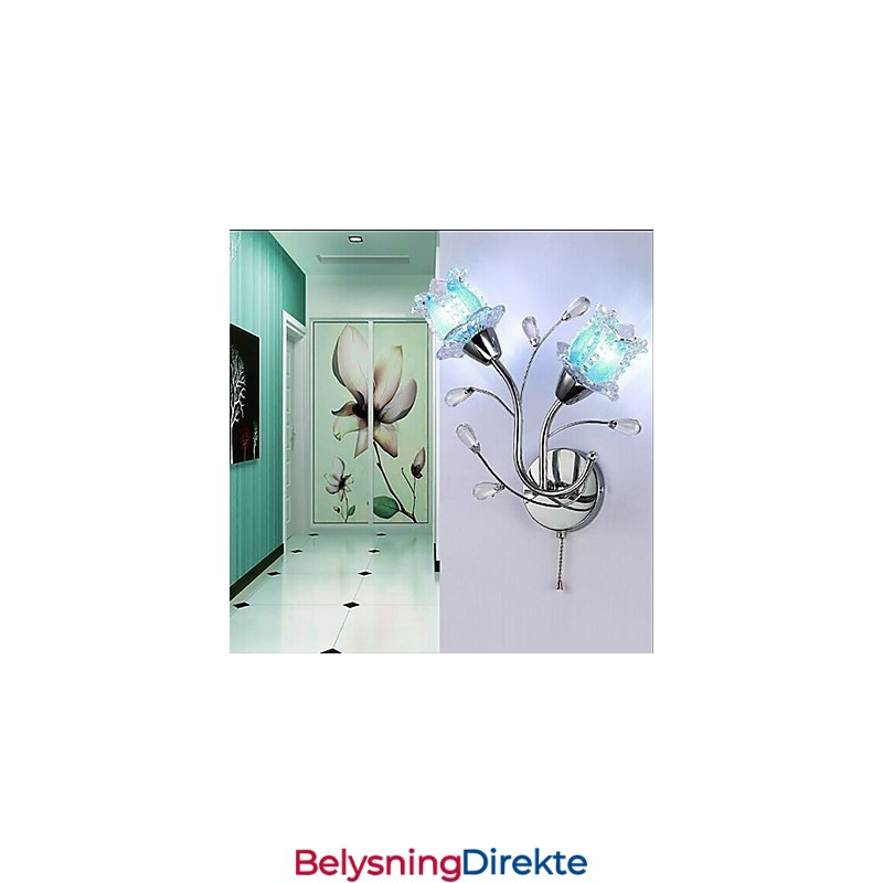 Kreative Moderne Og Kontrakterte Kreative Krystallvegglampelys