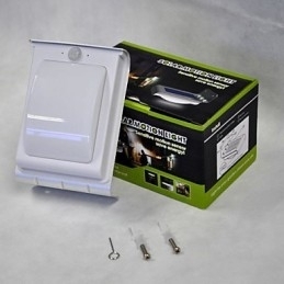 Stemmesensor Utendørs Soldrevet Lyslampe Landskap Hagevegg Gjerde