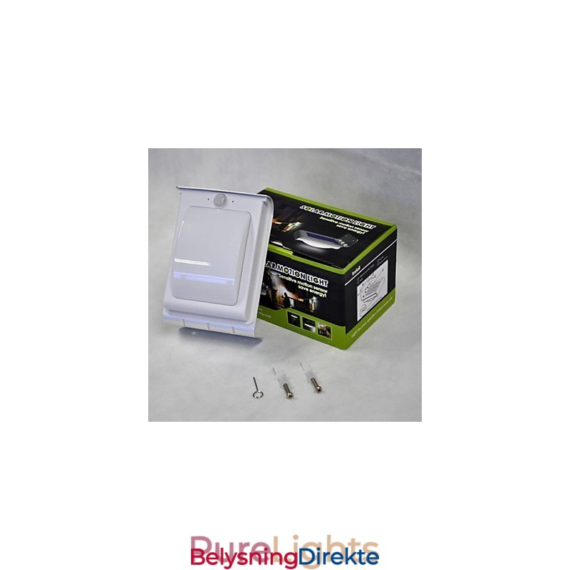 Stemmesensor Utendørs Soldrevet Lyslampe Landskap Hagevegg Gjerde