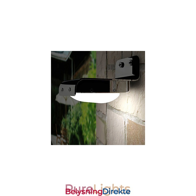 Stemmesensor Utendørs Soldrevet Lyslampe Landskap Hagevegg Gjerde