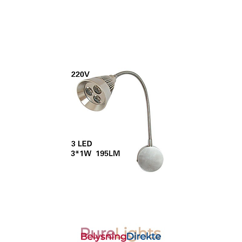 Vegglampe Spotlight Speillampe Vinskaplamper