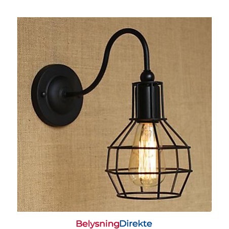 Moderne Barer Og Restauranter Smijernsvegglampe Stue Korridor Trapper Kafé