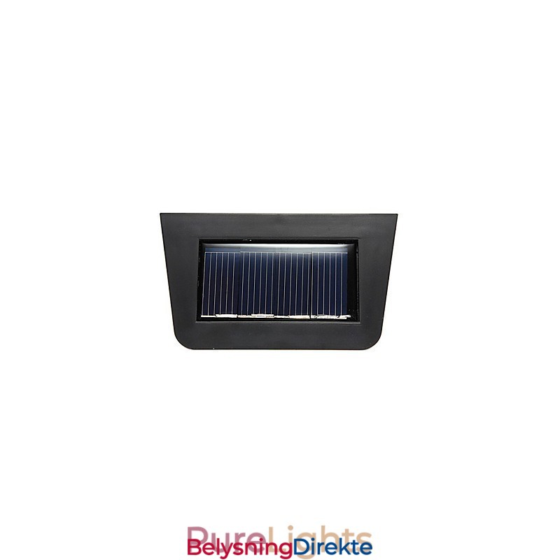 Varm Gul Soldrevet Veggmontert 2 Lanternelys Terrasselampe