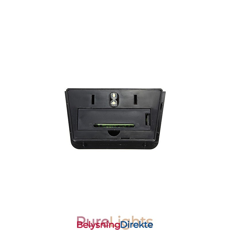 Varm Gul Soldrevet Veggmontert 2 Lanternelys Terrasselampe