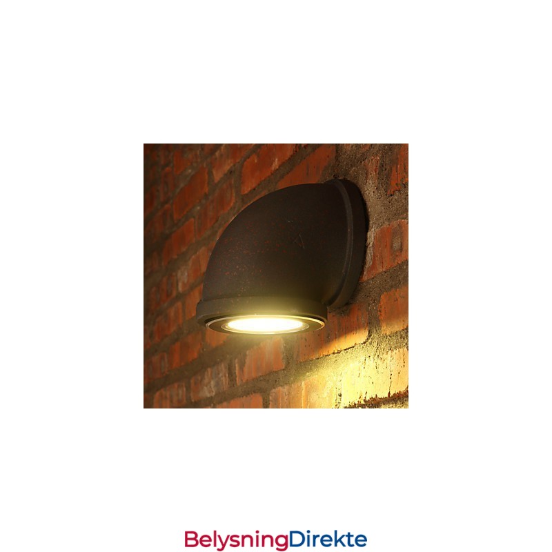 Loft Personlighet Vintage Bardisk Vannrør Vegglampe Spotlys Tomtebelysning Trappe Balkonglampe