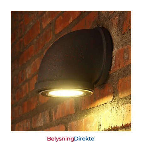 Loft Personlighet Vintage Bardisk Vannrør Vegglampe Spotlys Tomtebelysning Trappe Balkonglampe