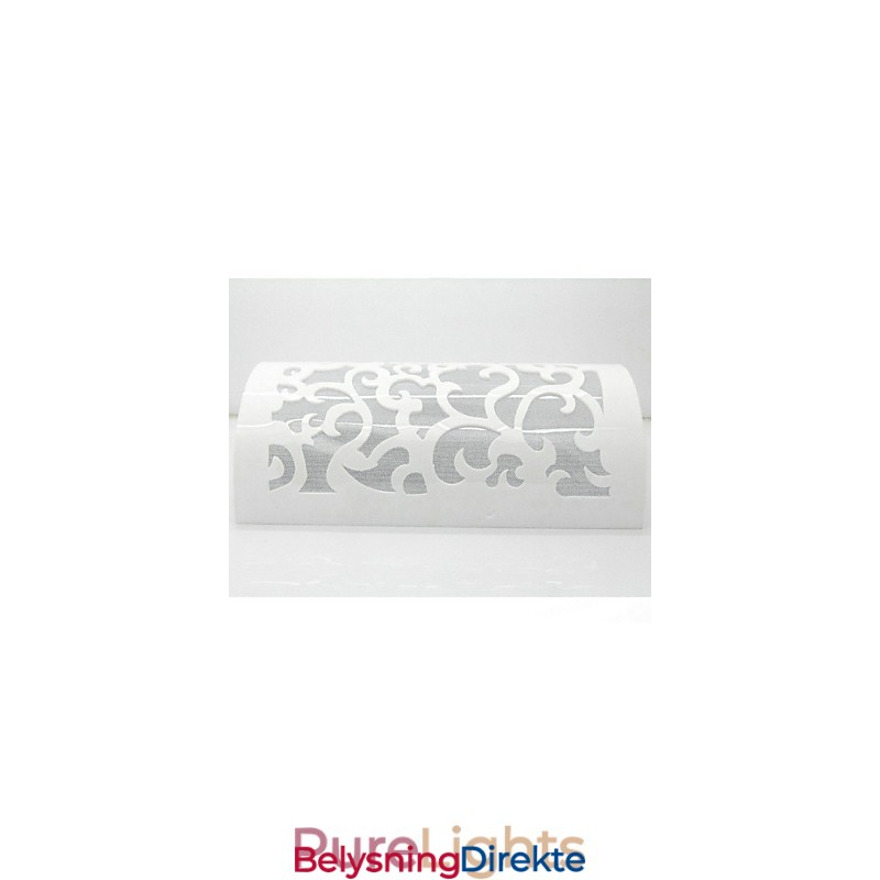 All Blue Høykvalitets Dekorasjon Av Utskårne Mønstre Eller Design På Treverksvegglampe