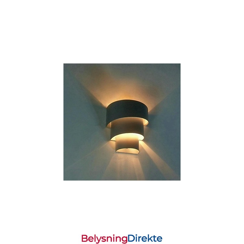 Høy Kvalitet, Moderne Motedesign, Spiralvegglampe, Kreativ Vegglampe