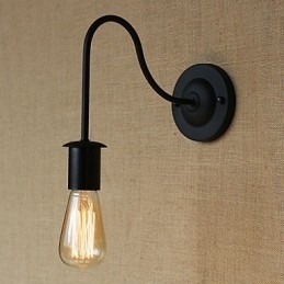 Amerikansk Landlig Pastoral Enkelhet Kreativ Personlighet Retro Dekorativ Vegglampe Midtgang Trapper