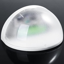 Soldrevet Lampe Utendørs Hagebelysning Automatisk Sensoraktivert Solcellelampe (Hvit)