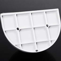 Soldrevet Lampe Utendørs Hagebelysning Automatisk Sensoraktivert Solcellelampe (Hvit)