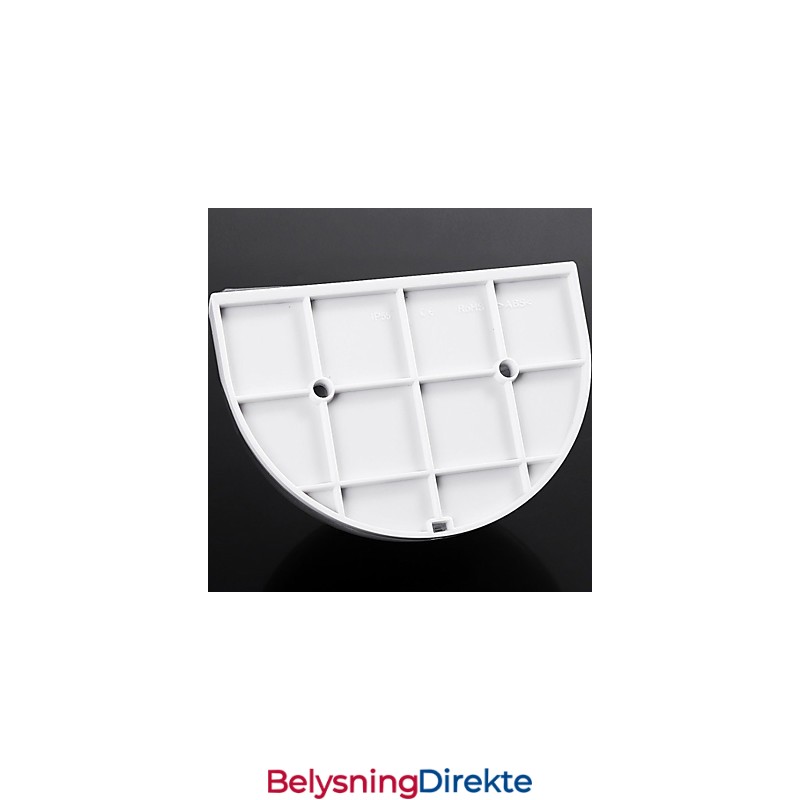 Soldrevet Lampe Utendørs Hagebelysning Automatisk Sensoraktivert Solcellelampe (Hvit)