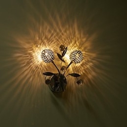 Vegglampetter Krystall Mini Stil Moderne Samtids Metall