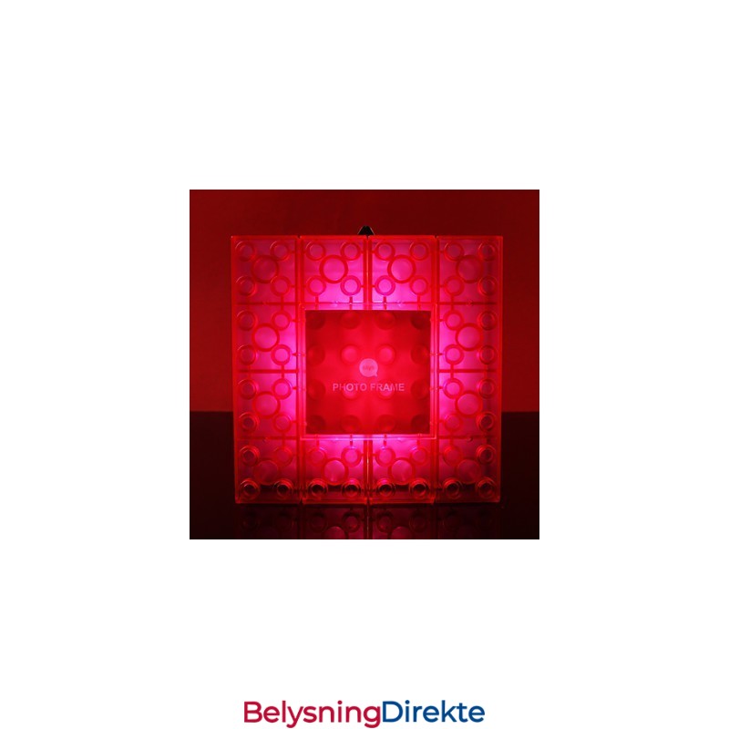 Kreative Klosser Ramme Lys Farget Søte Små Gaver Vegglampe Beltekrok Lys