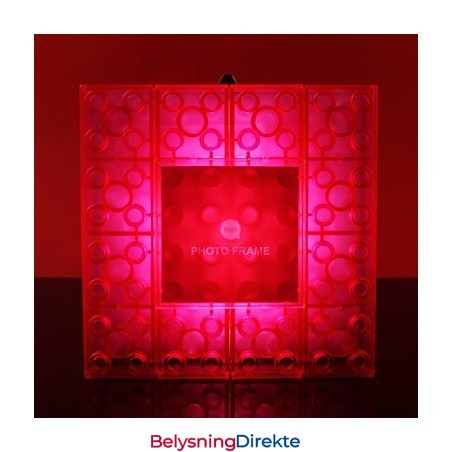 Kreative Klosser Ramme Lys Farget Søte Små Gaver Vegglampe Beltekrok Lys