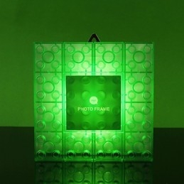 Kreative Klosser Ramme Lys Farget Søte Små Gaver Vegglampe Beltekrok Lys