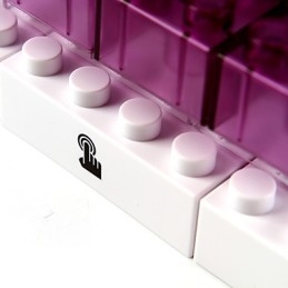 Kreative Klosser Ramme Lys Farget Søte Små Gaver Vegglampe Beltekrok Lys