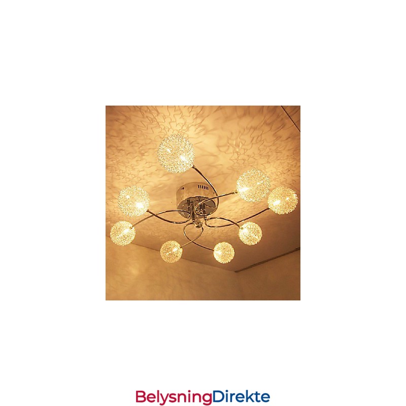 Moderne Samtidskunst Krystall Galvanisert Innfelt Montering