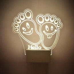 Akryl Vegglampe Pvc Lampelampe Chip Moderne Samtids Metall