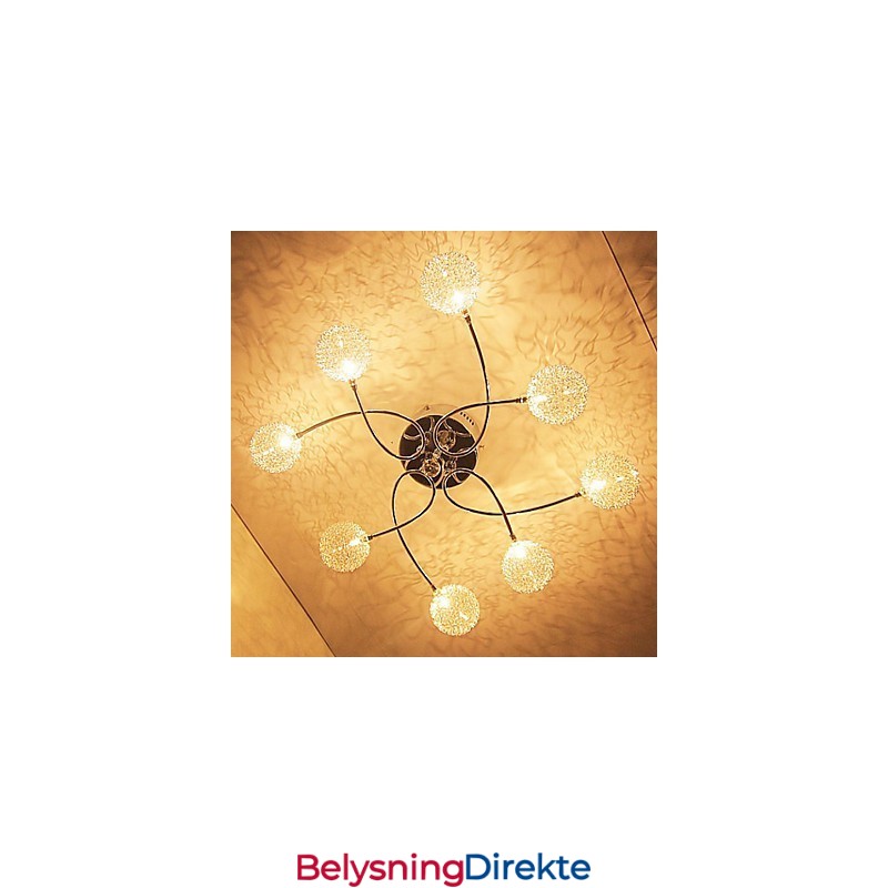 Moderne Samtidskunst Krystall Galvanisert Innfelt Montering