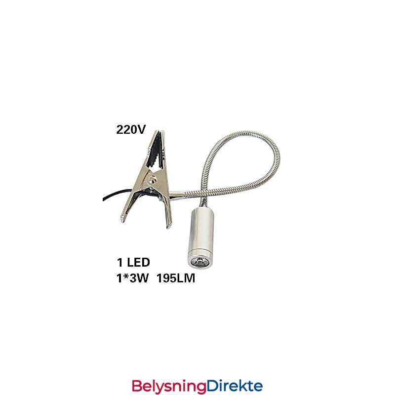 Vegglampe I Aluminium Spotlight Speillampe