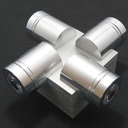 Mini-Stil Innfelte Vegglamper Moderne Samtids Metall