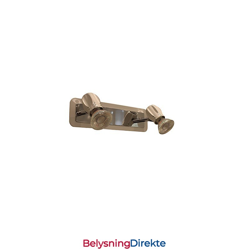 Moderne Kromvegglamper Baderomslamper Med 2 Lys