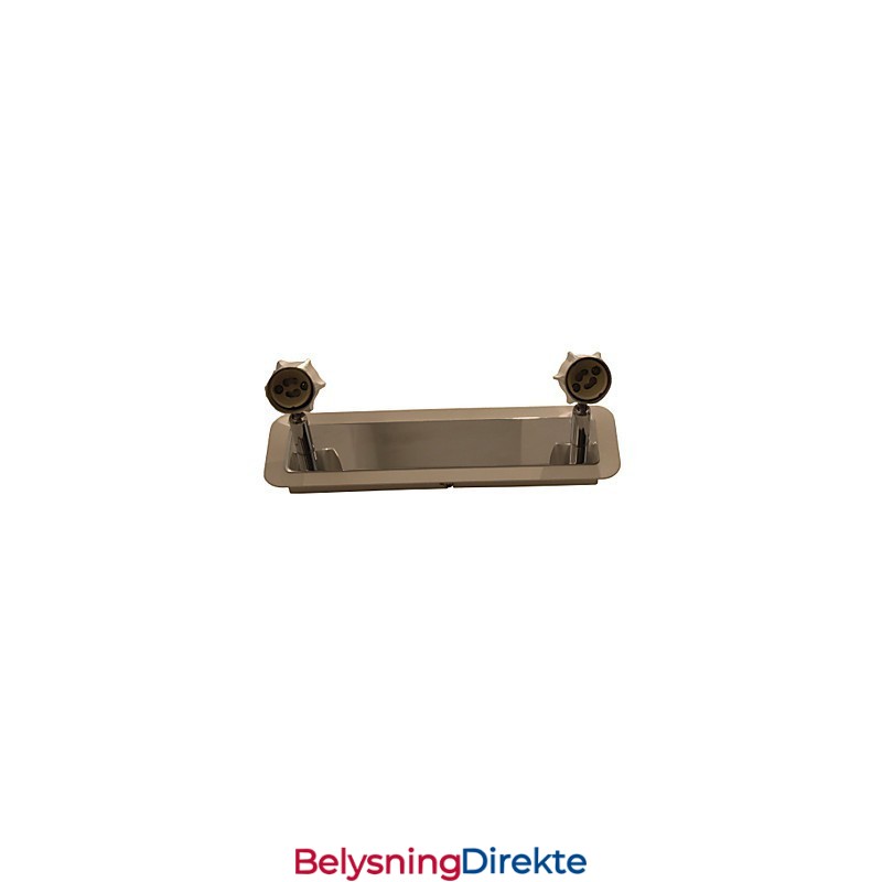 Moderne Kromvegglamper Baderomslamper Med 2 Lys