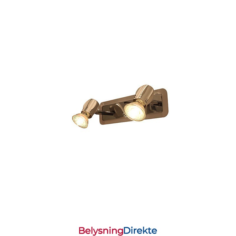 Moderne Kromvegglamper Baderomslamper Med 2 Lys