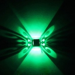 Kreativ Sommerfugllampe Vegglampe